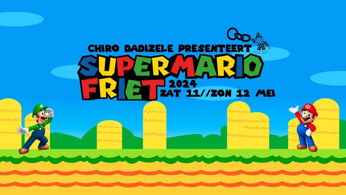 Banner Super Mario Friet